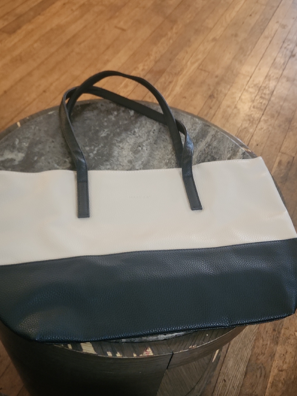 Mary Kay Cream and Black Tote Bag